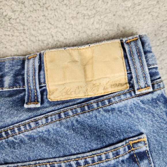 Eddie Bauer Jeans Mens 38x32 Relaxed Fit Straight Leg Y2K Baggy Denim Workwear - Picture 10 of 10